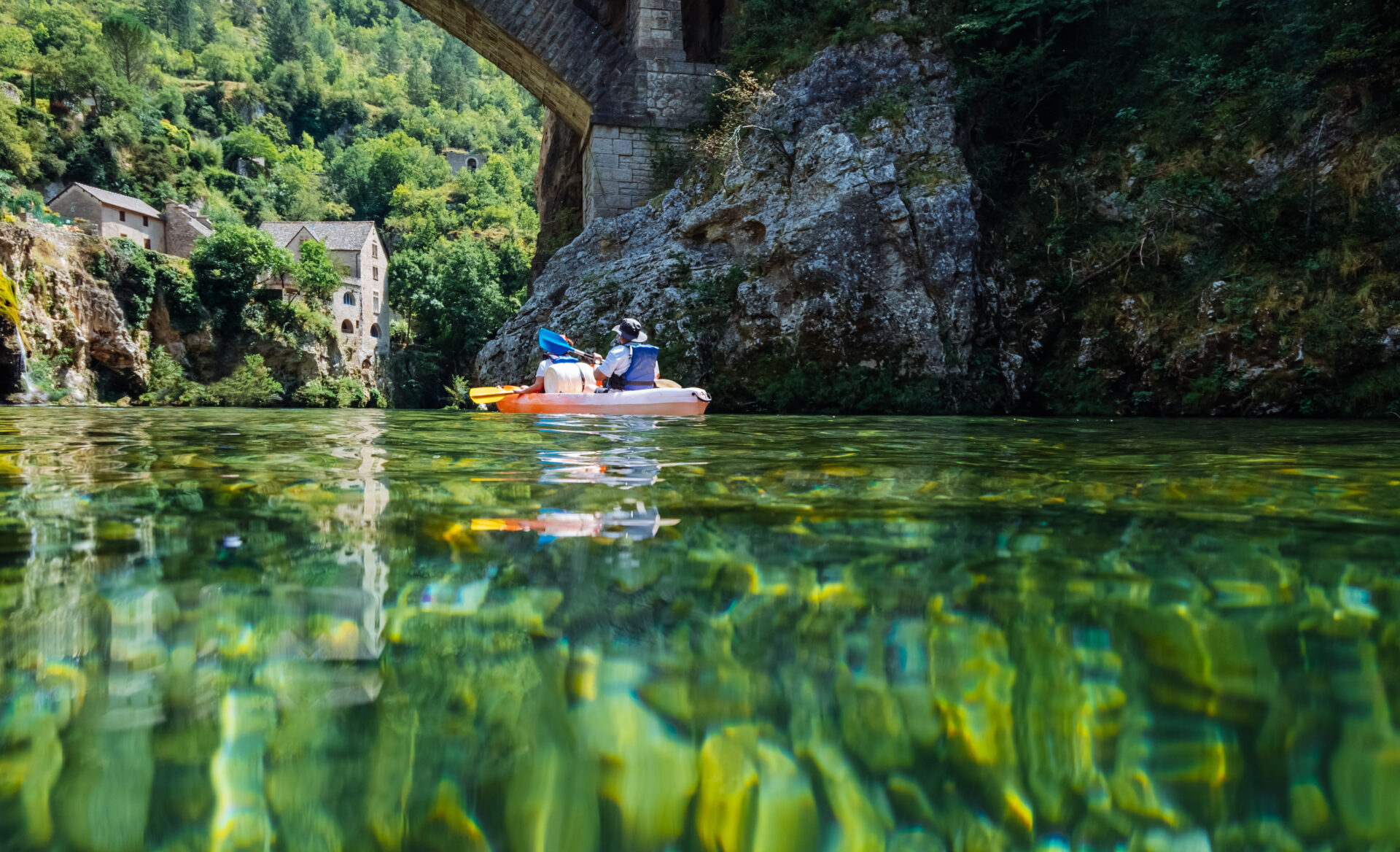 Balade en canoë sur le Tarn