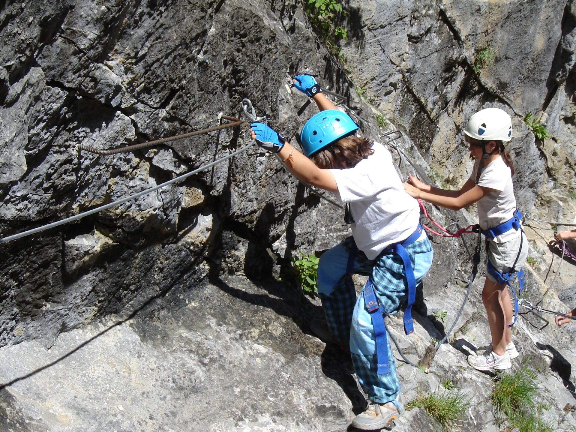 Via ferrata dans les Gorges du Tarn