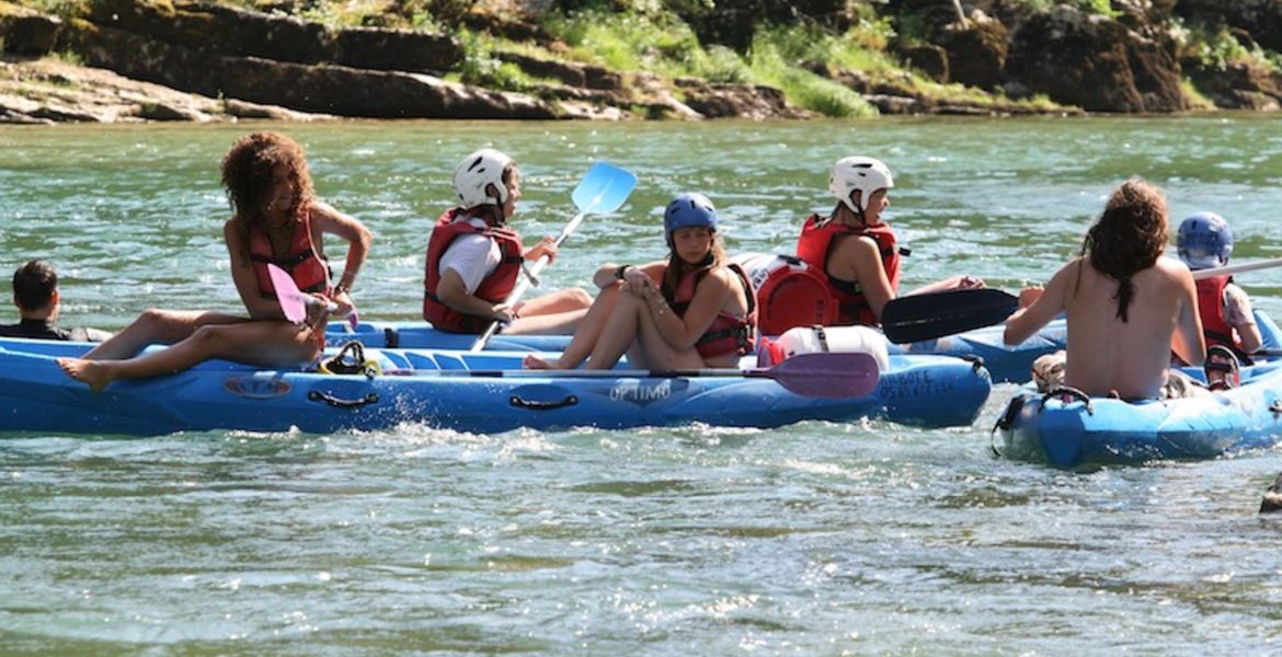 randonnee 3 jours en canoe depuis prades jusque riviere sur tarn gorges du tarn aveyron 1